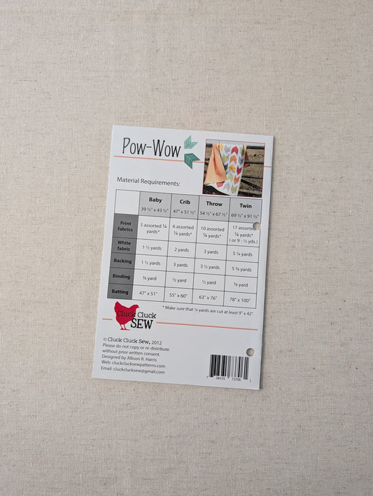 Pow-Wow Quilt Pattern