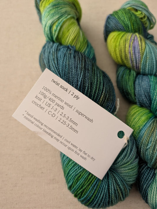 Twist Sock - OOAK3002
