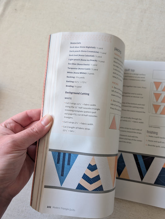 Modern Triangle Quilts