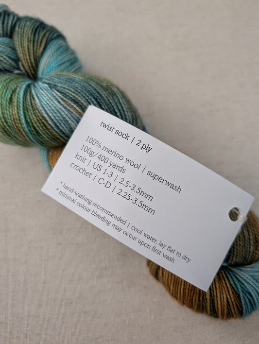 Twist Sock - OOAK3005