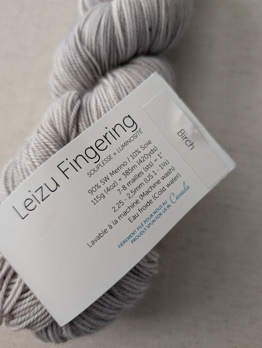 Leizu Fingering - Birch