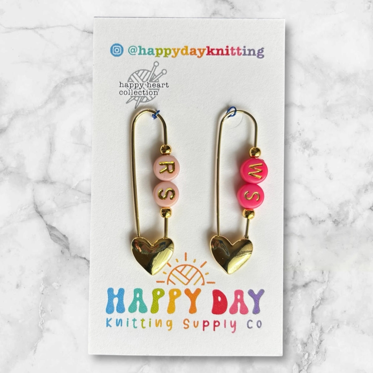 RS / WS - Locking Stitch Markers