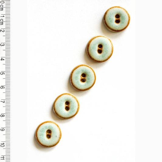 Handmade Turquoise Buttons