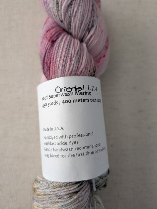 4-Ply Merino - Oriental Lily