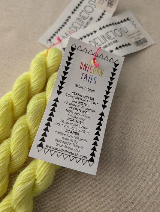Unicorn Tails - Edison Bulb