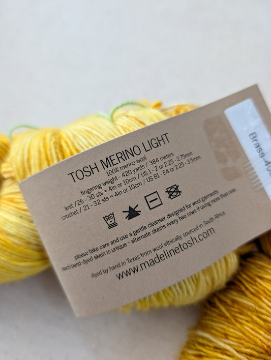 Tosh Merino Light - Brass