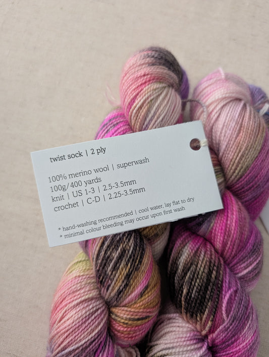 Twist Sock - OOAK3004