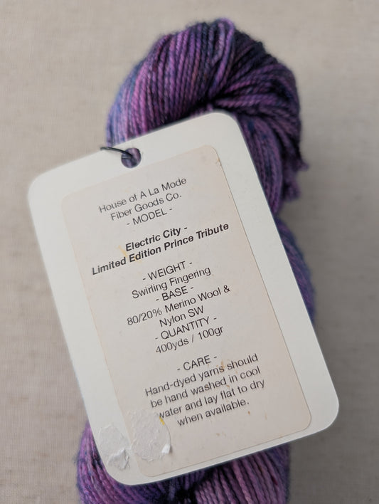Swirling Fingering - Electric City Limited Edition Prince Tribute
