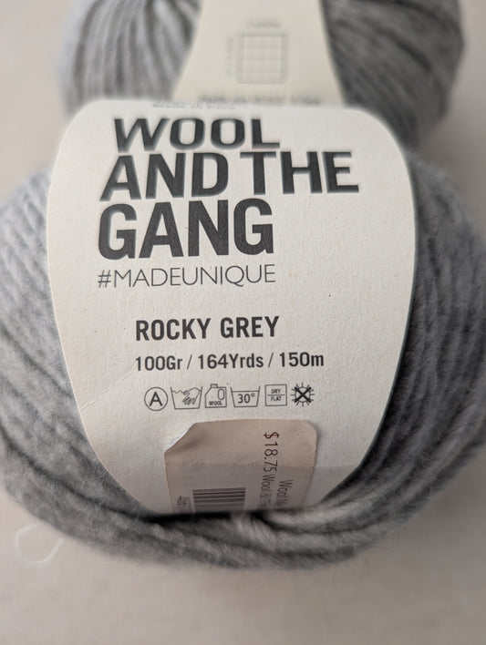 Wool Me Tender - Rocky Grey