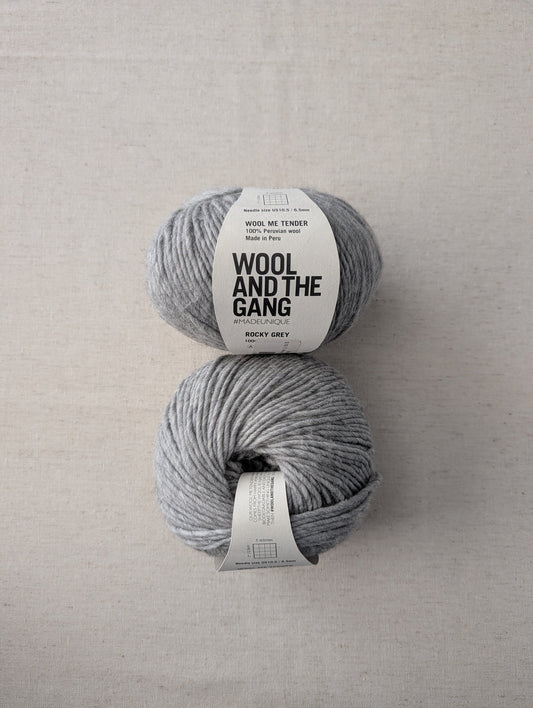 Wool Me Tender - Rocky Grey